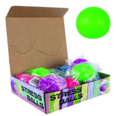 Neon Stress Ball - 6cm, assorted colours